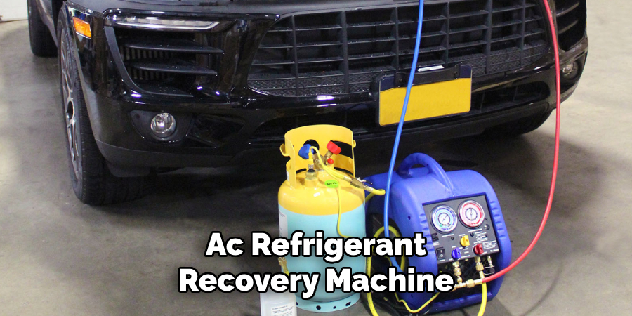 Ac Refrigerant Recovery Machine