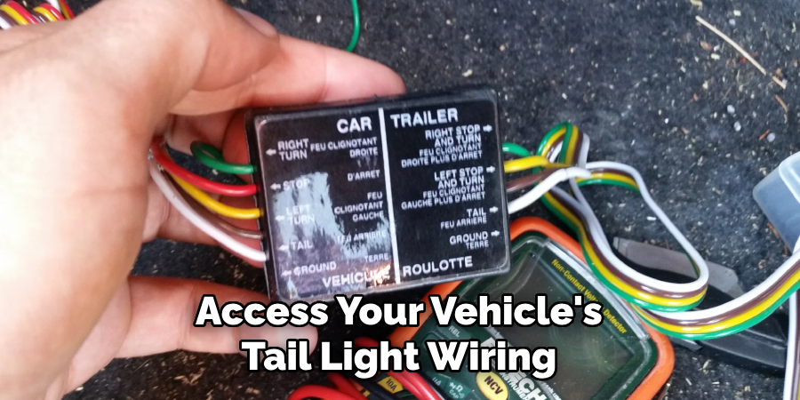 Access Your Vehicle's Tail Light Wiring