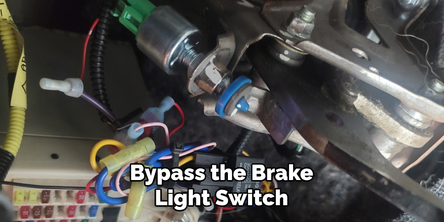 Bypass the Brake Light Switch