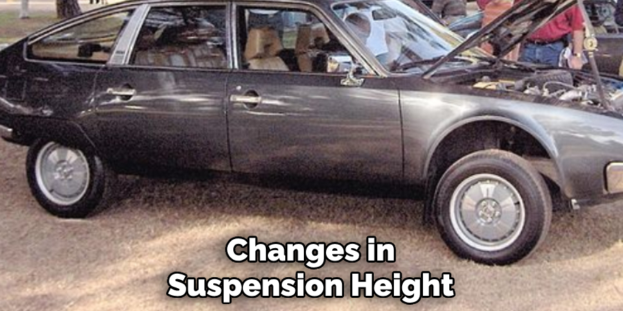 Changes in Suspension Height