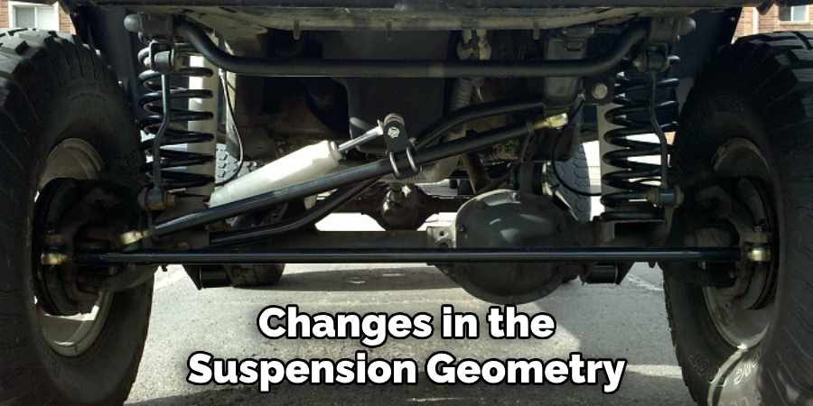 Changes in the Suspension Geometry