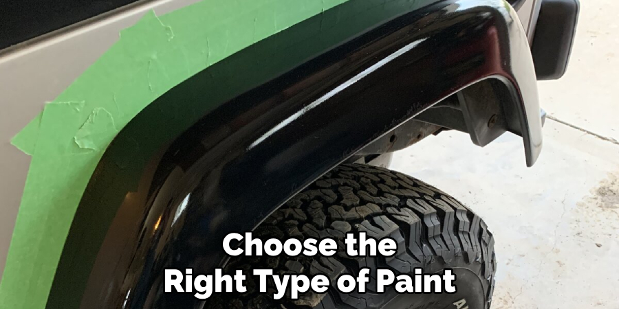 Choose the Right Type of Paint