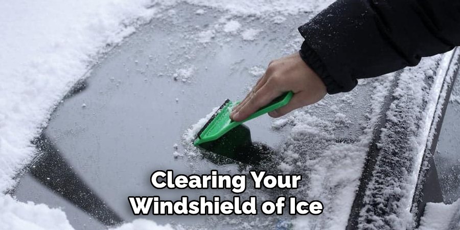 Clearing Your Windshield of Ice