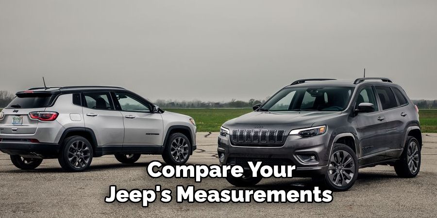 Compare Your Jeep's Measurements 