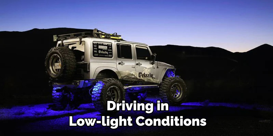 Driving in Low-light Conditions