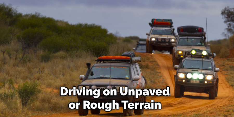 Driving on Unpaved or Rough Terrain