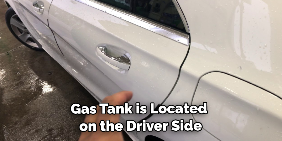 Gas Tank is Located on the Driver Side