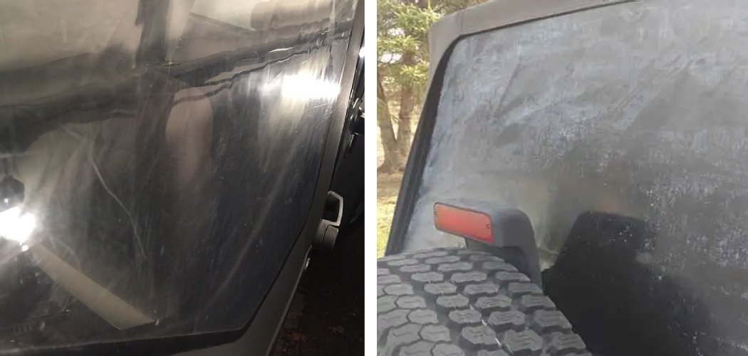 How to Clean Cloudy Jeep Soft Top Windows