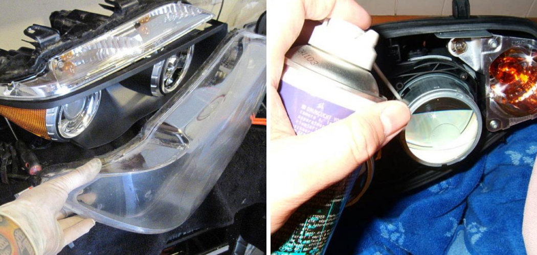 How to Clean Headlights From the Inside