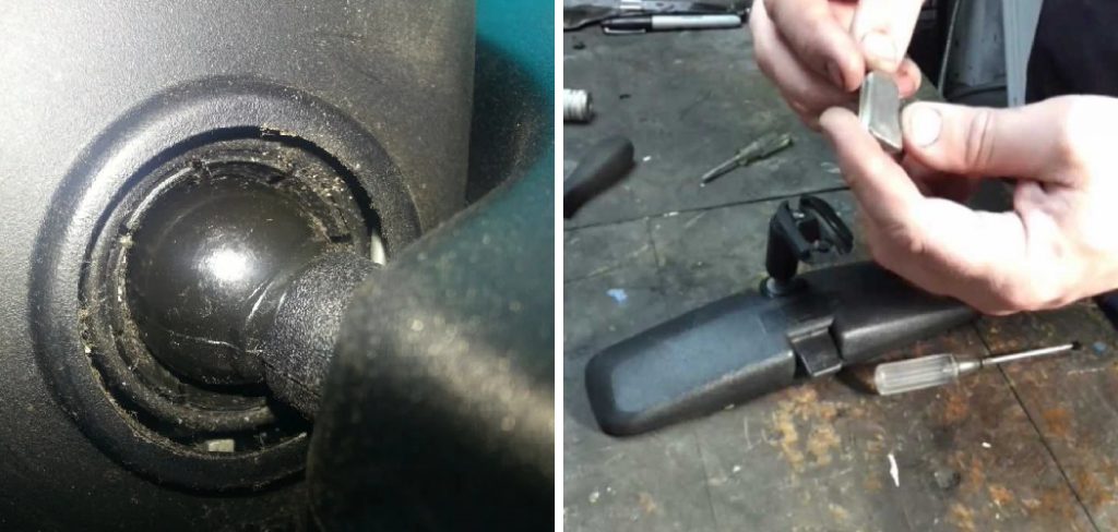 How to Fix Rear View Mirror Ball Joint
