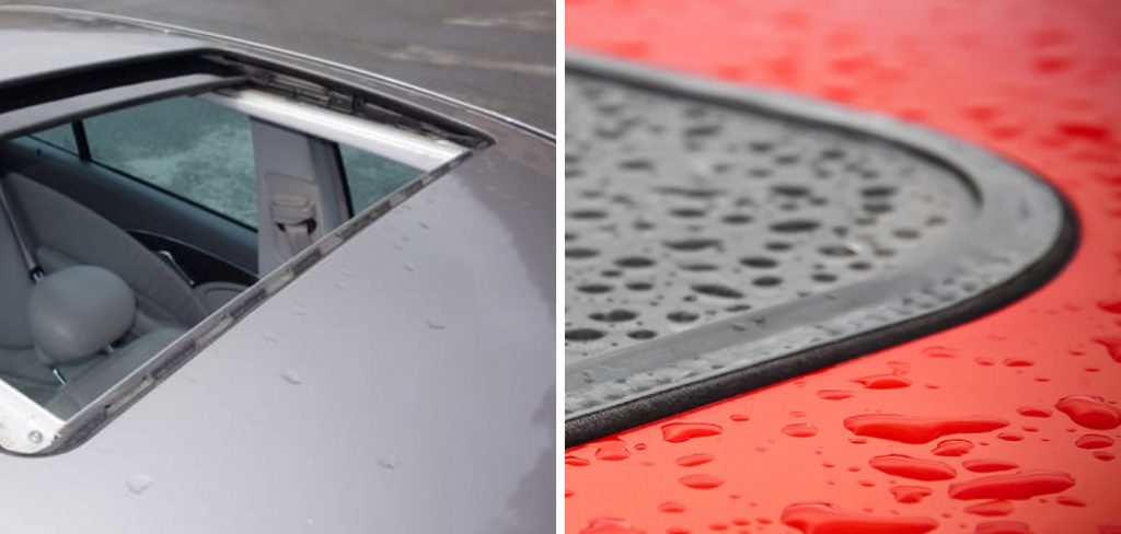 How to Fix a Leaking Sunroof