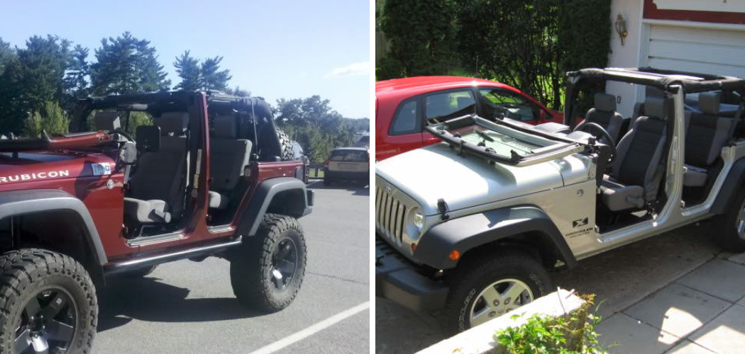 How to Fold Down Windshield on Jeep Wrangler JK