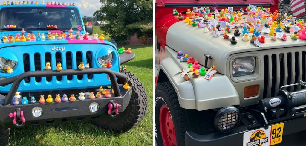 How to Get Ducks to Stay on Jeep Dash