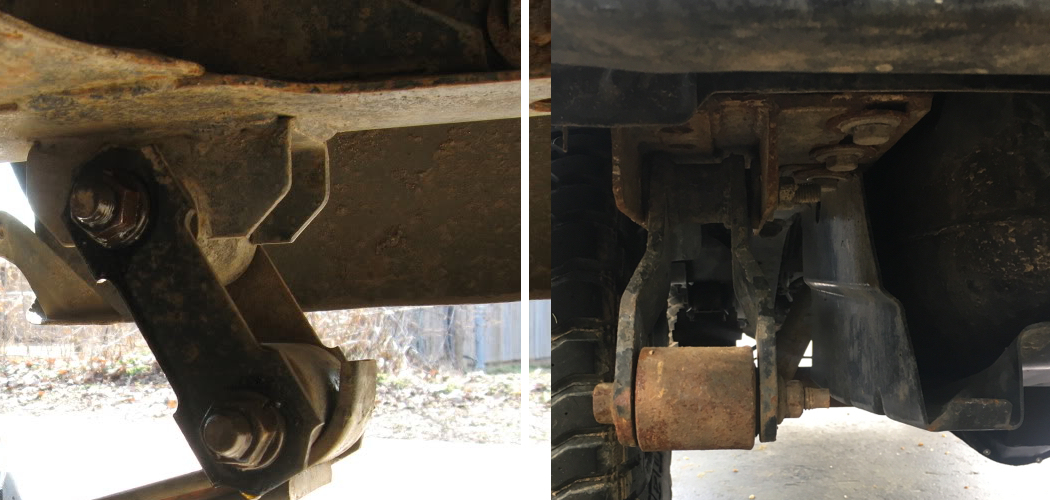 How to Install Shackles on Leaf Spring