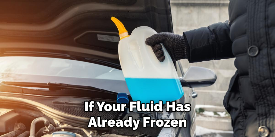 If Your Fluid Has Already Frozen