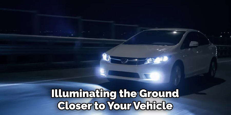 Illuminating the Ground Closer to Your Vehicle