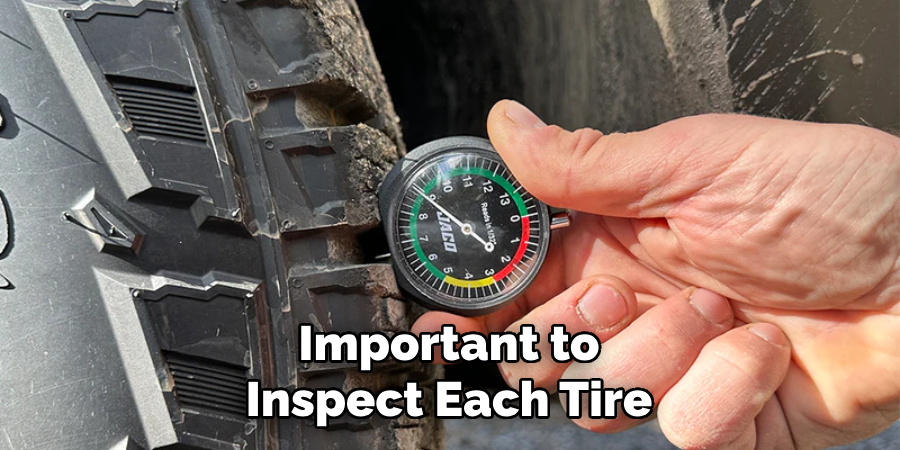 Important to Inspect Each Tire