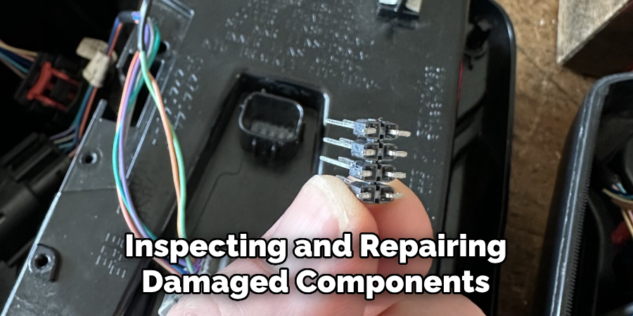 Inspecting and Repairing Damaged Components