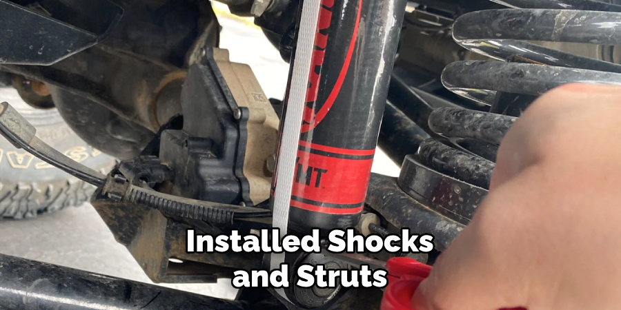 Installed Shocks and Struts