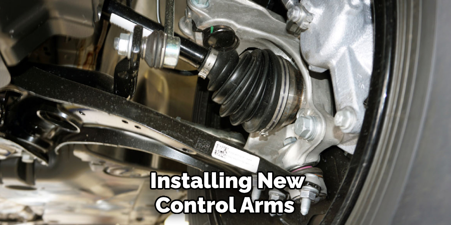 Installing New Control Arms