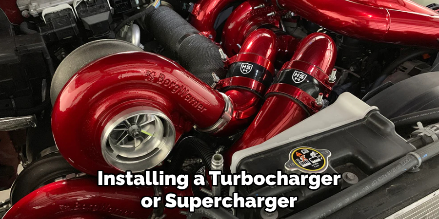 Installing a Turbocharger or Supercharger