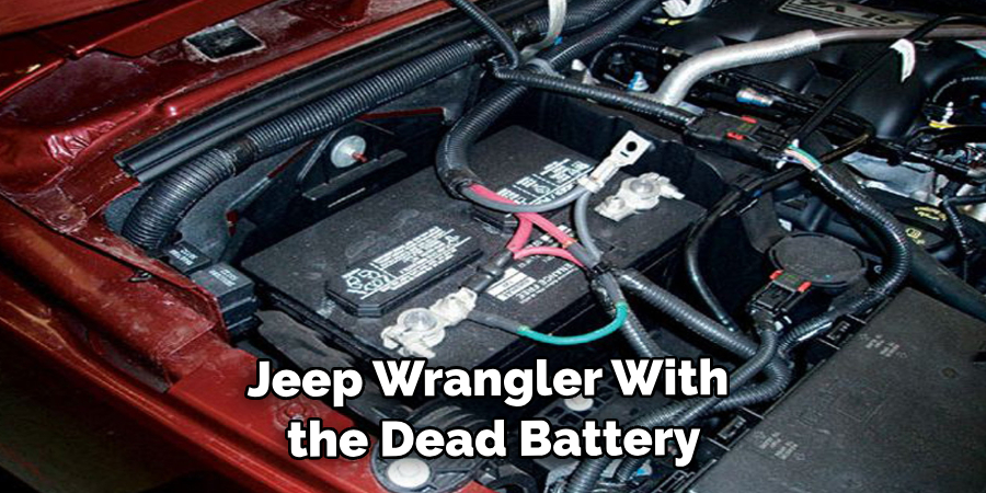Jeep Wrangler With the Dead Battery