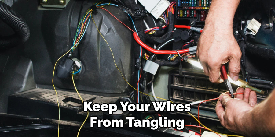 Keep Your Wires From Tangling