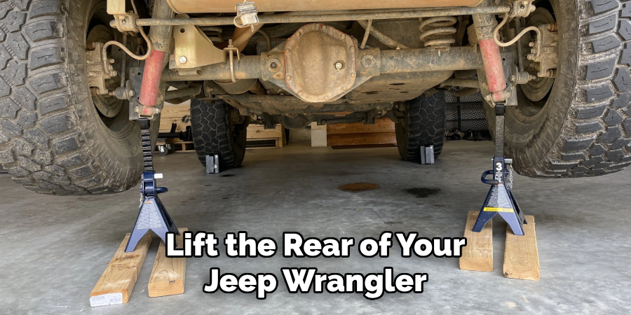 Lift the Rear of Your Jeep Wrangler