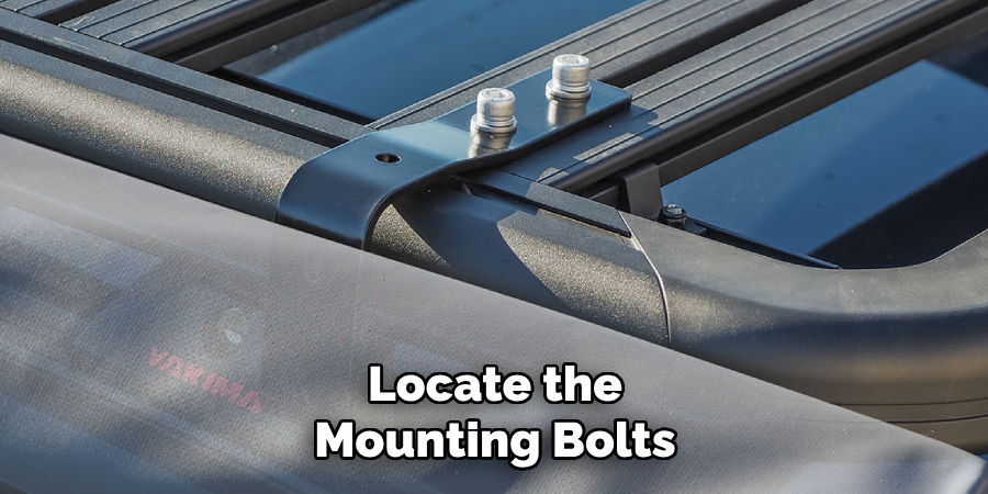 Locate the Mounting Bolts