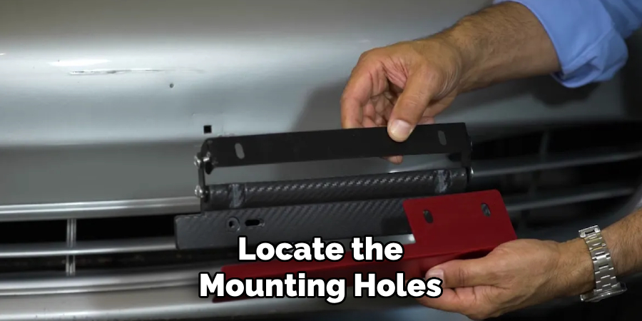 Locate the Mounting Holes