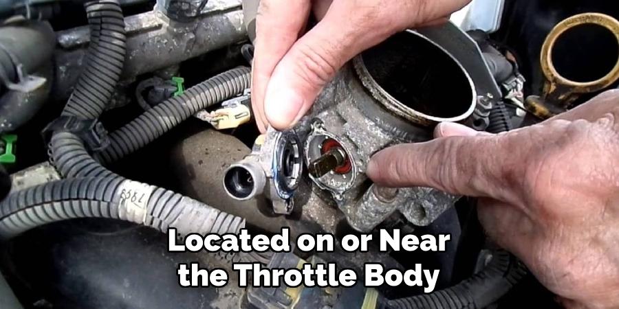 Located on or Near the Throttle Body