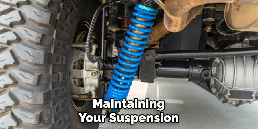 Maintaining Your Suspension