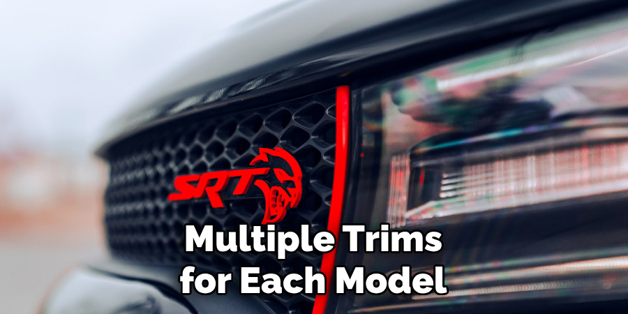 Multiple Trims for Each Model