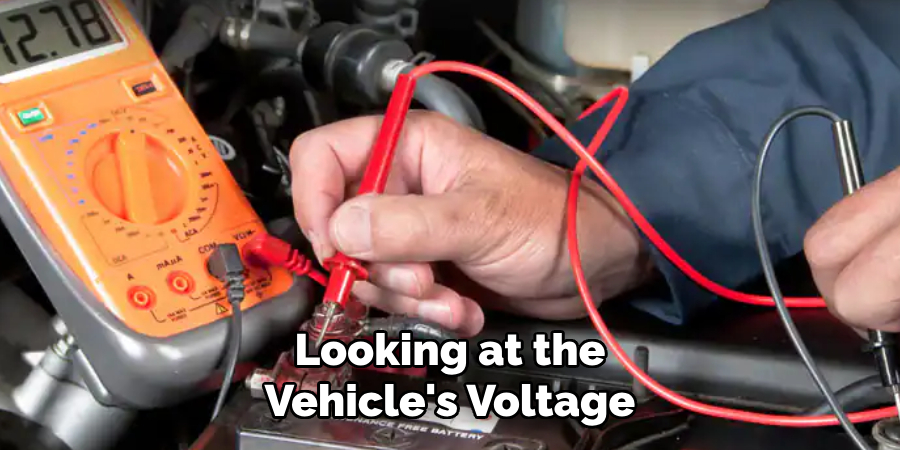 Looking at the Vehicle's Voltage