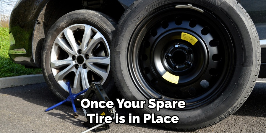 Once Your Spare Tire is in Place