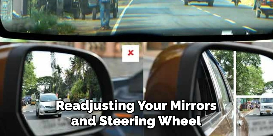 Readjusting Your Mirrors and Steering Wheel