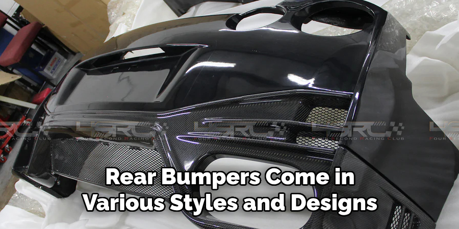 Rear Bumpers Come in Various Styles and Designs