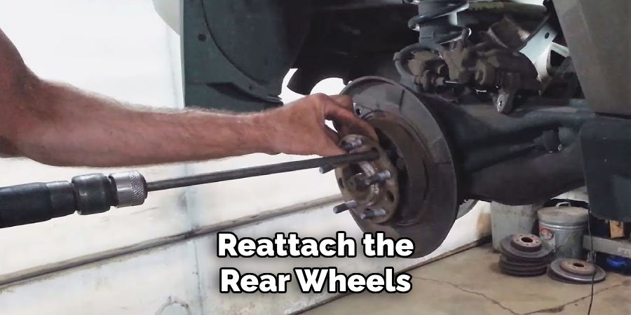 Reattach the Rear Wheels