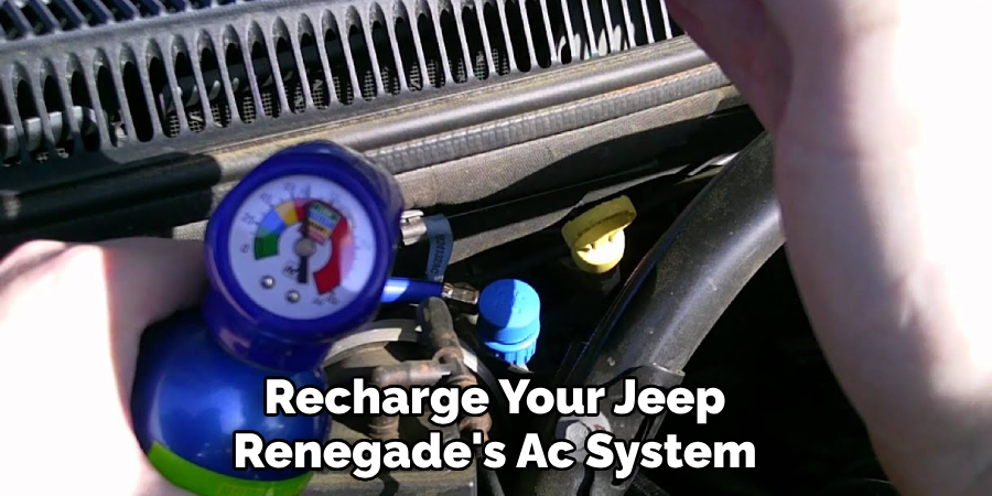 Recharge Your Jeep Renegade's Ac System