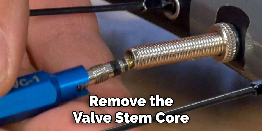 Remove the Valve System Core
