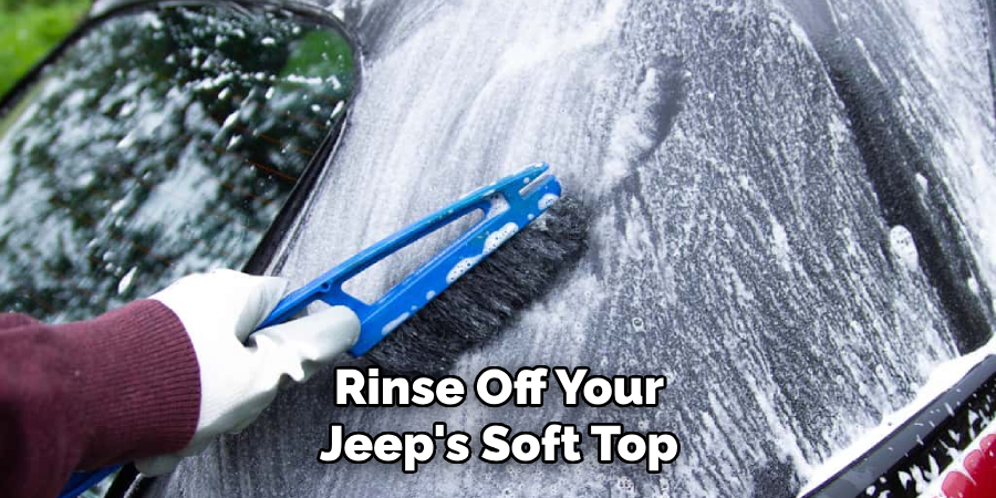 Rinse Off Your Jeep's Soft Top