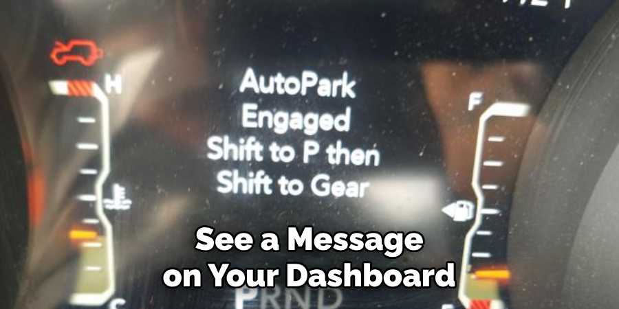 See a Message on Your Dashboard