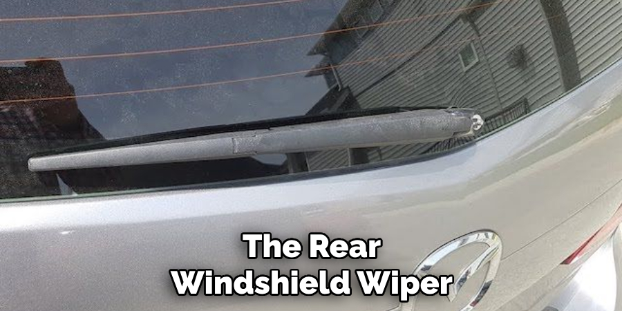 The Rear Windshield Wiper