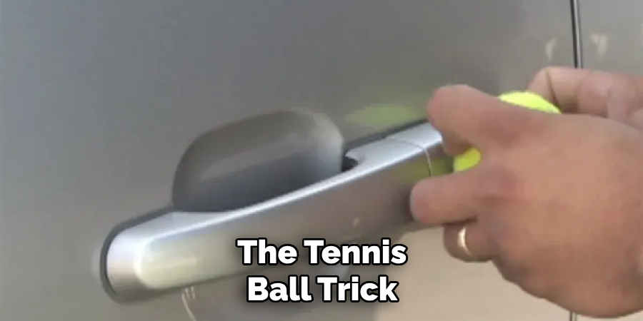 The Tennis Ball Trick