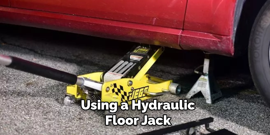 Using a Hydraulic Floor Jack