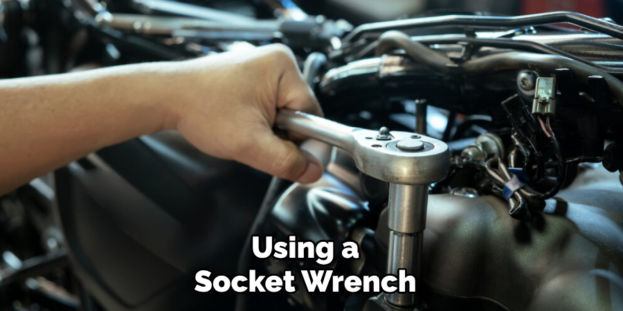 Using a Socket Wrench