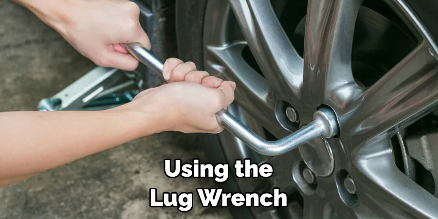 Using the Lug Wrench