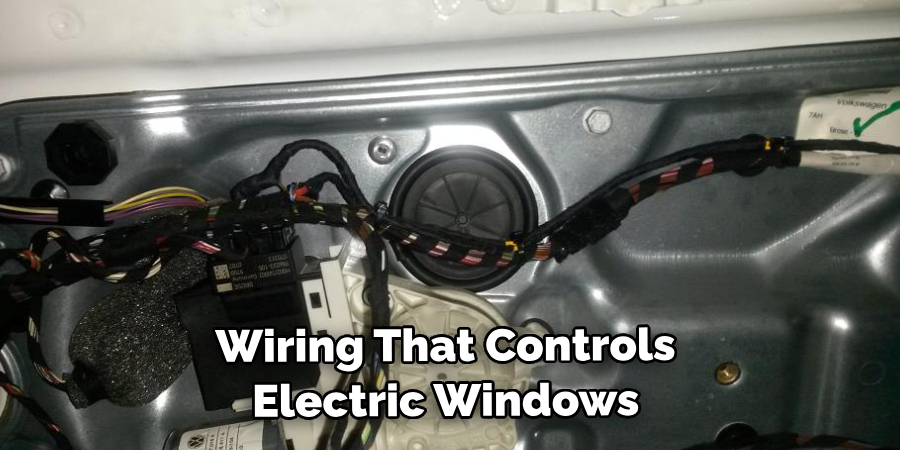 Wiring That Controls the Electric Windows