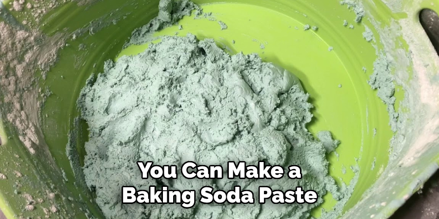 You Can Make a Baking Soda Paste