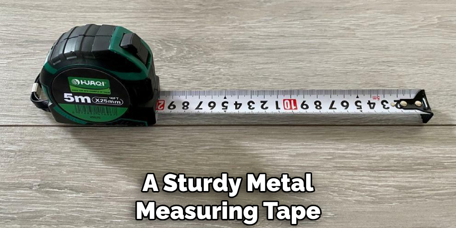 A Sturdy Metal Measuring Tape
